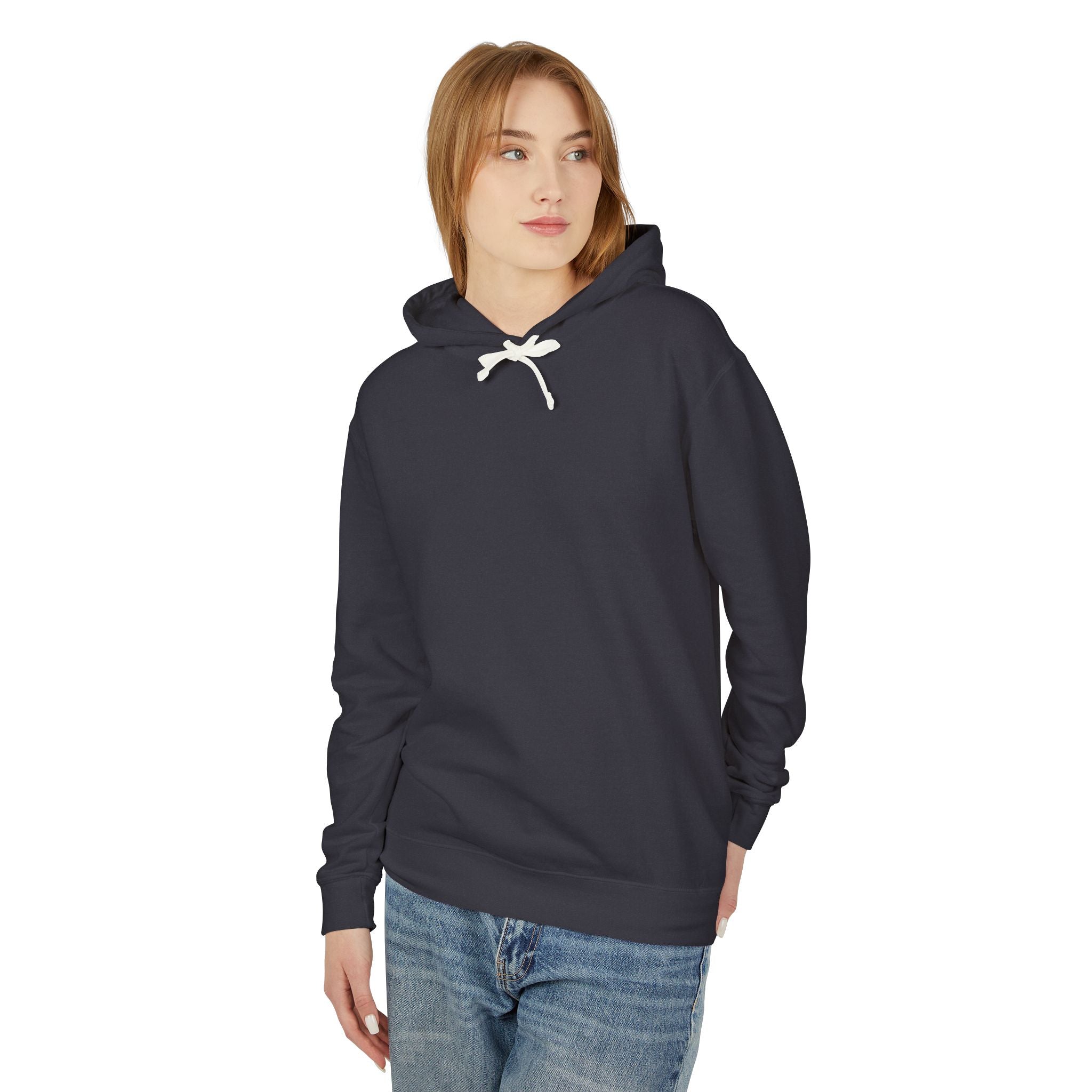 Chilling Skull Hoodie - Unisex Lightweight Pullover Sweatshirt