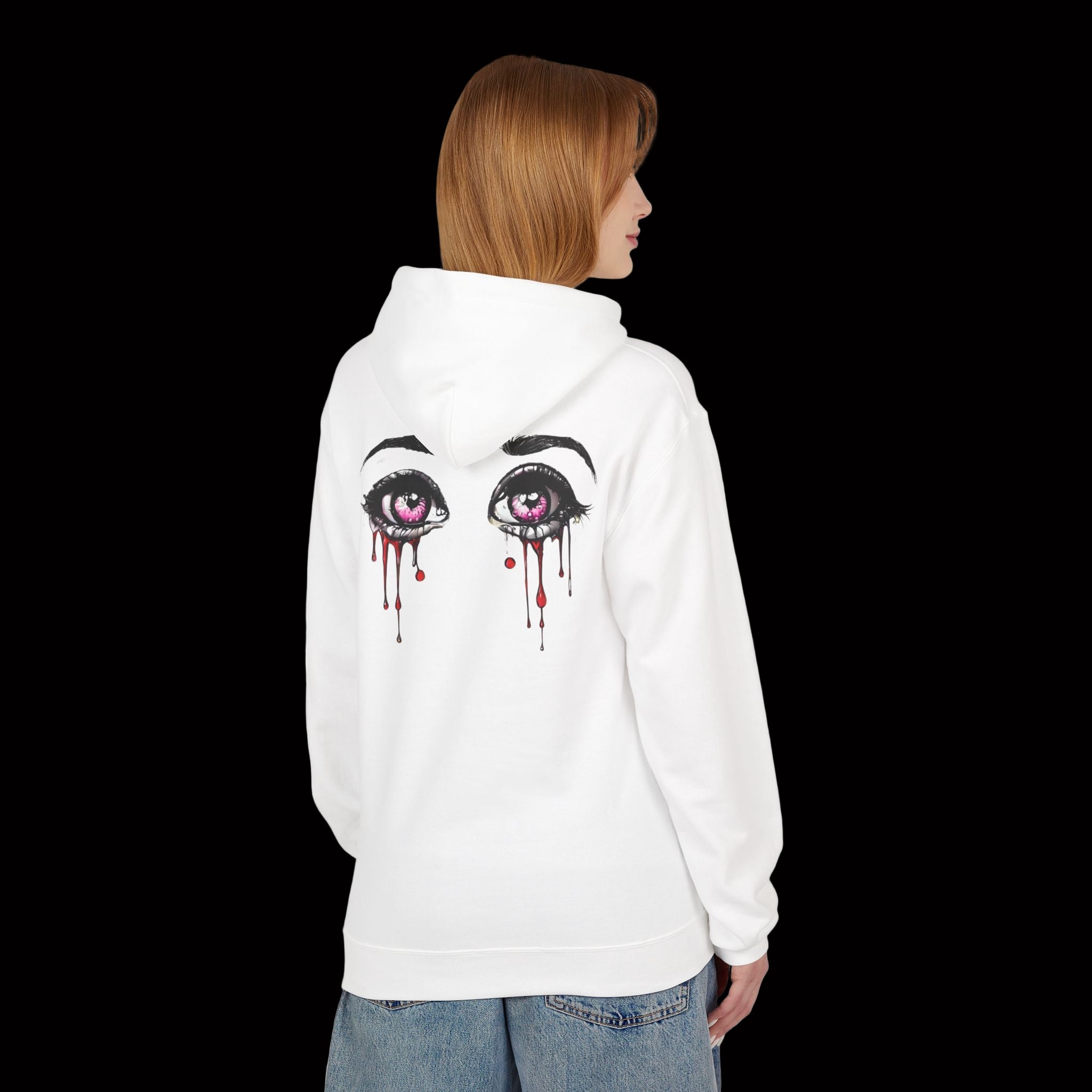 Sudadera con Capucha “Watercolor Eyes” 👁️🎨