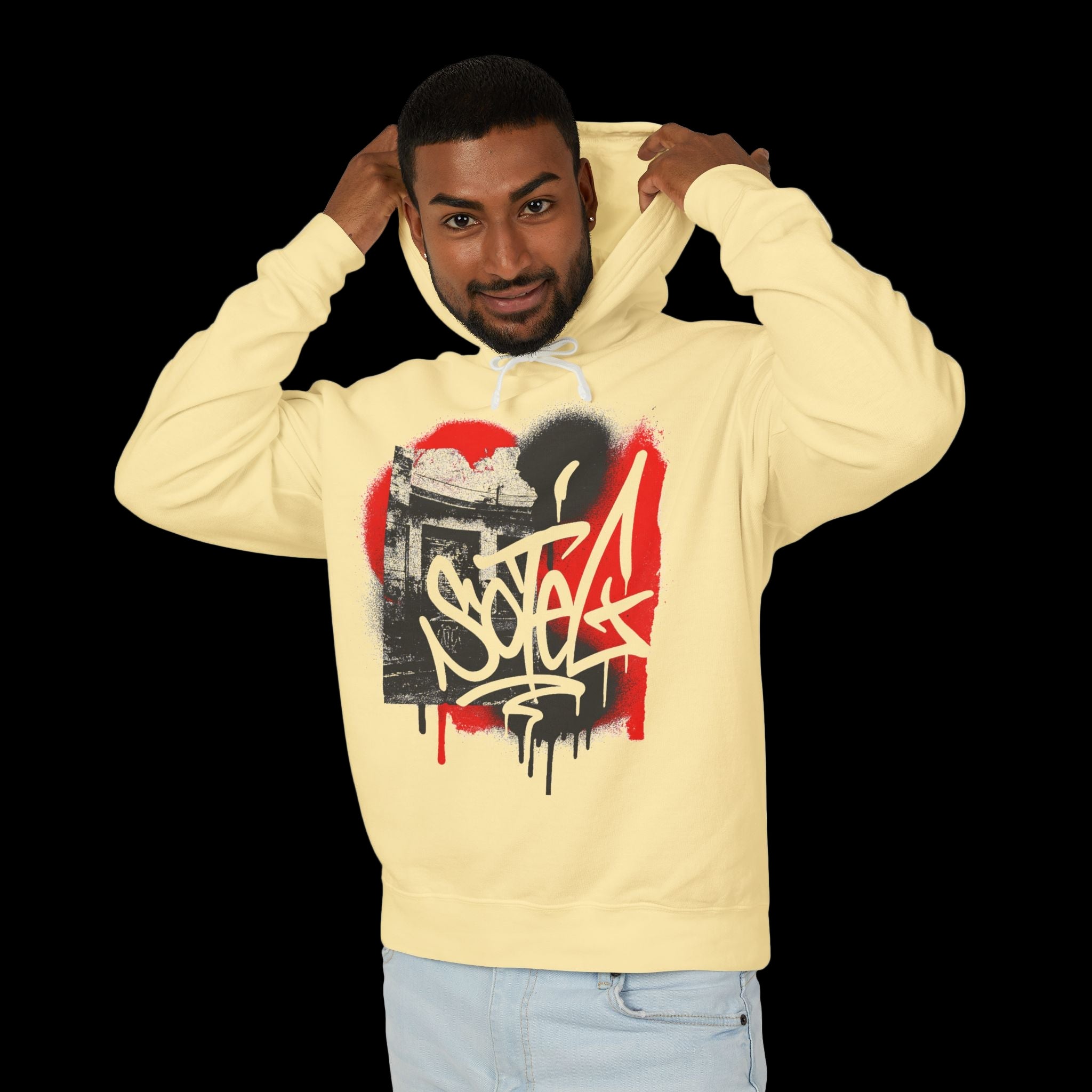 🖤 Sudadera con Capucha – Street Art Energy 🖤